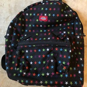Dickies Multi-Colored Star Print Backpack